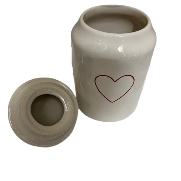 Rae Dunn Valentines Medium Heart Canister - Picture 4 of 10